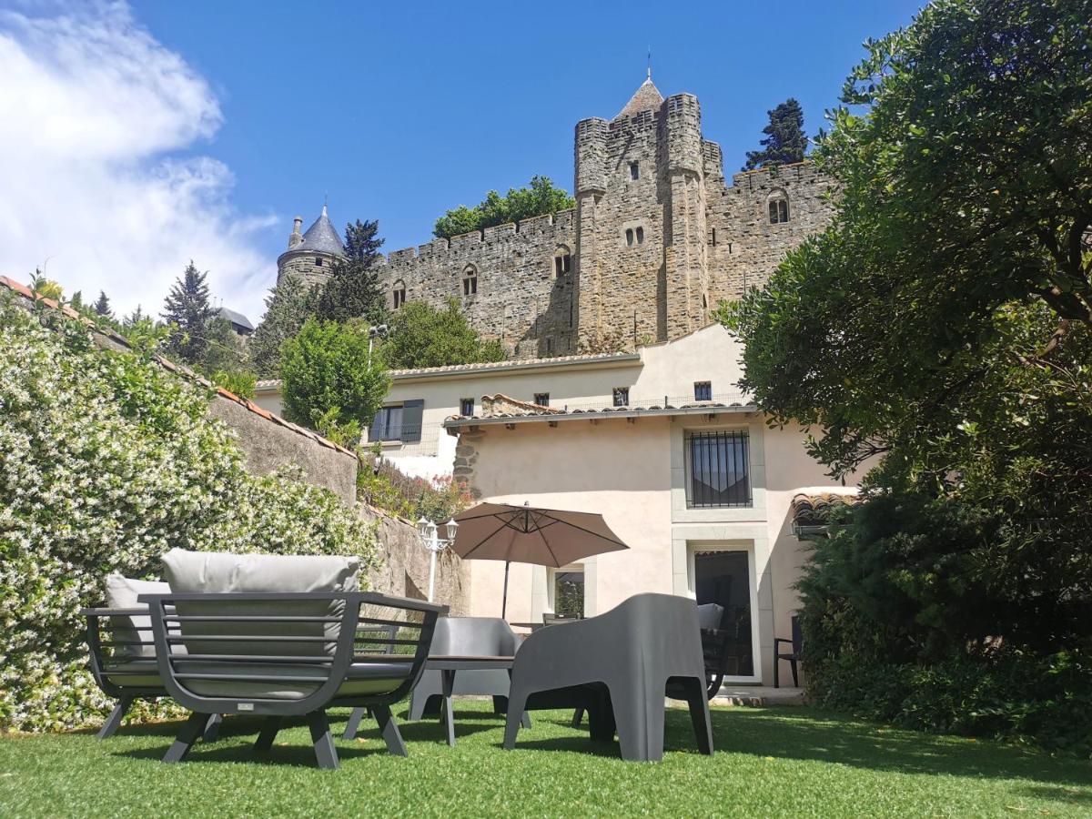 Le Cellier De Beaulieu, Au Pied De La Cite, Maison De Vacances Avec Climatisation Et Jacuzzi Carcassonne Dış mekan fotoğraf